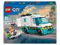 LEGO City : ambulance et figurines de skateboard.