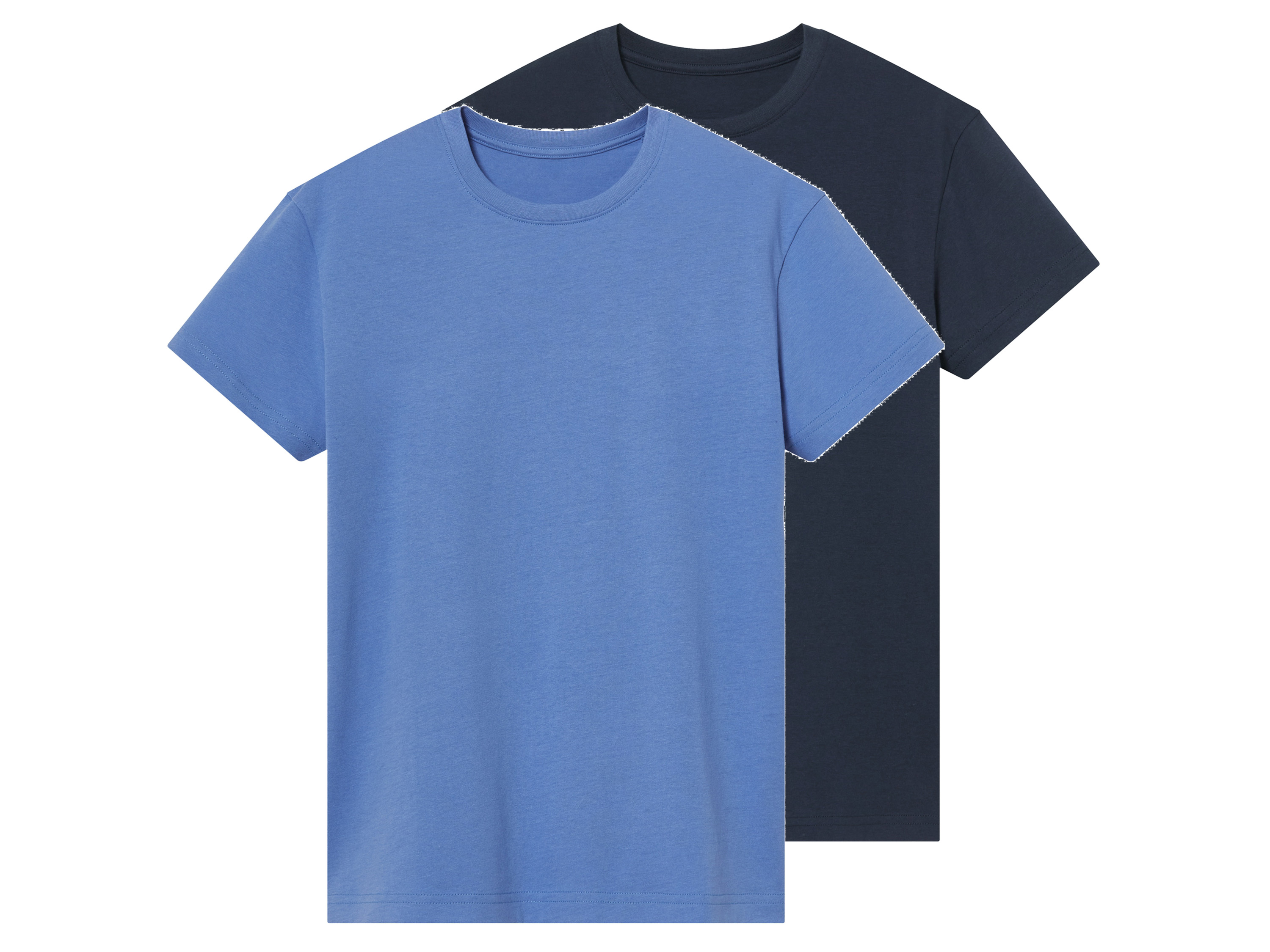 pepperts!® Lot de 2 t-shirts garçon (bleu foncé/bleu, 12-14 ans)