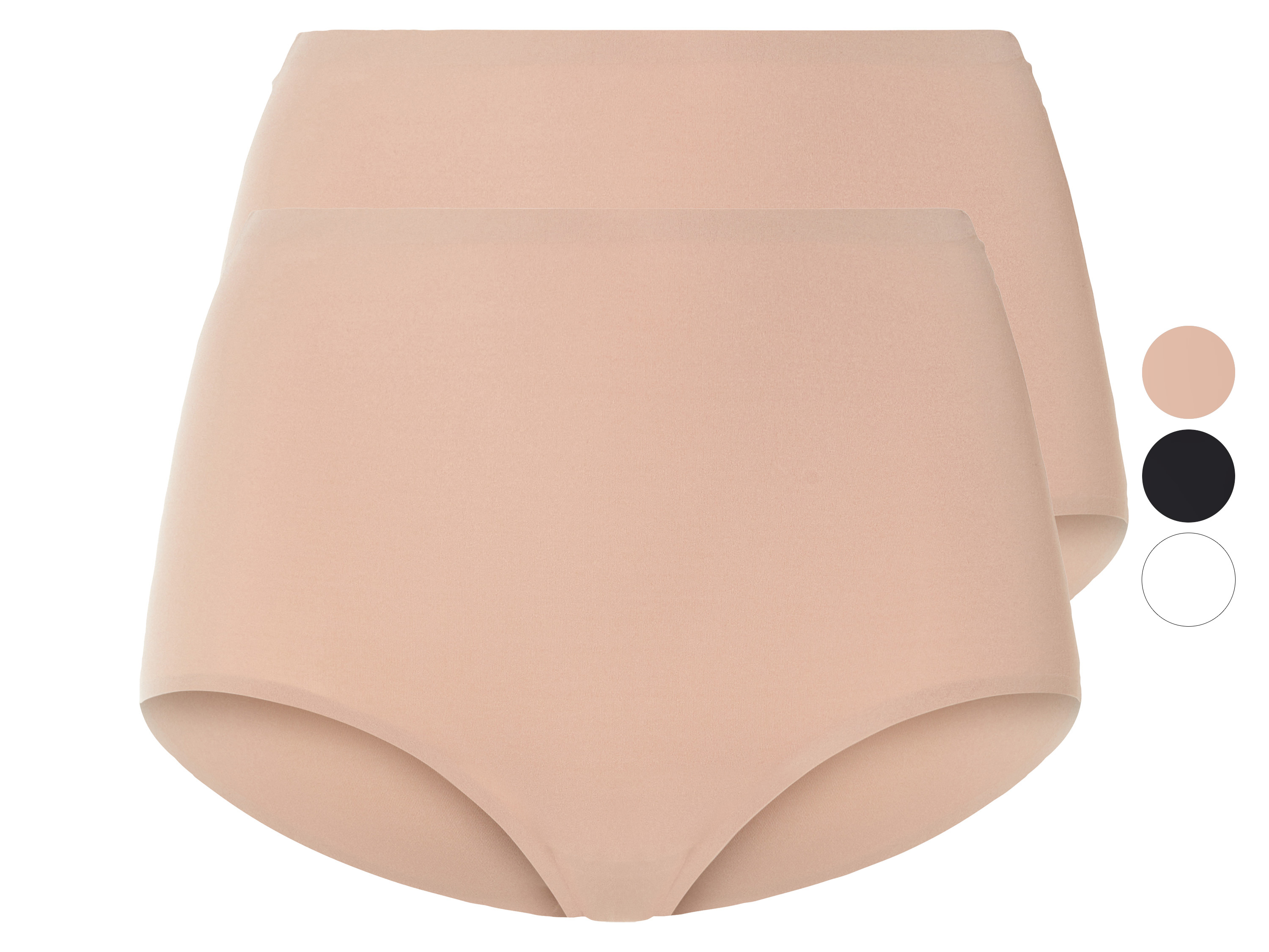 esmara® Lot de 2 culottes invisibles femme