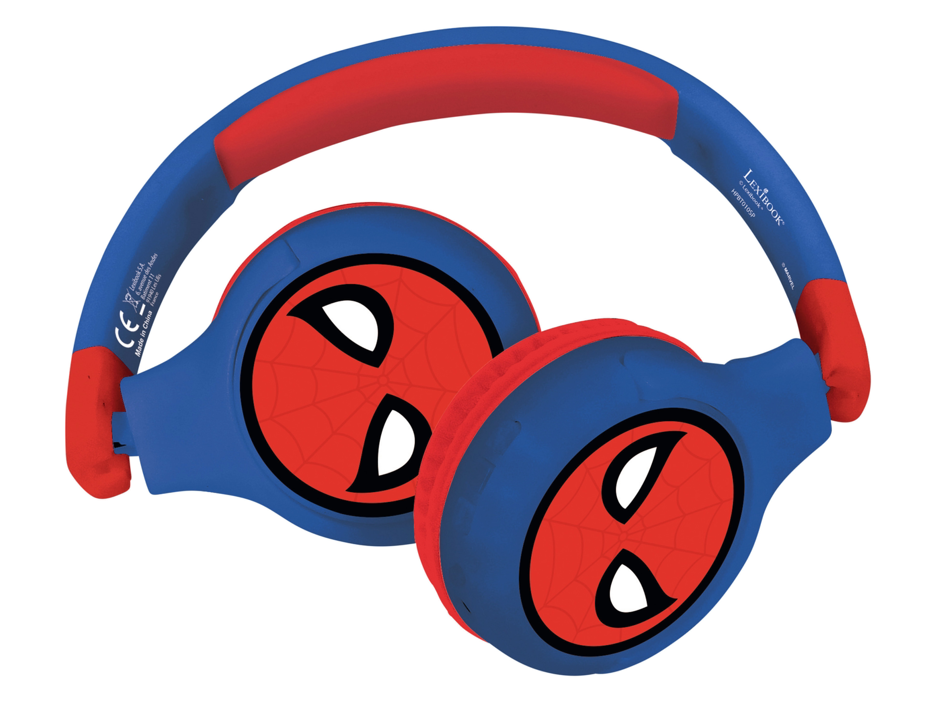 LEXIBOOK Casque 2-en-1 Bluetooth® pour enfant (Spider Man)