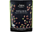 Pistaches enrobées de chocolat au lait, paquet de 150 g.