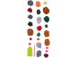 Kit de broderie diamant avec strass colorés, plateau, cire et stylet.