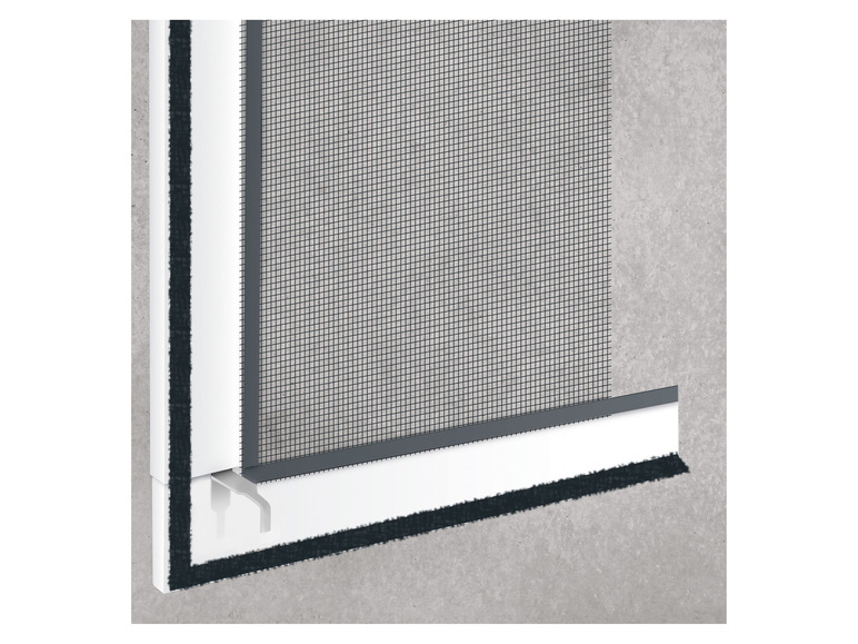 Aller en mode plein écran : LIVARNO home Fenêtre moustiquaire en aluminium, 100 x 120 cm - Image 12