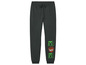Pantalon de jogging gris foncé avec un motif Minecraft.