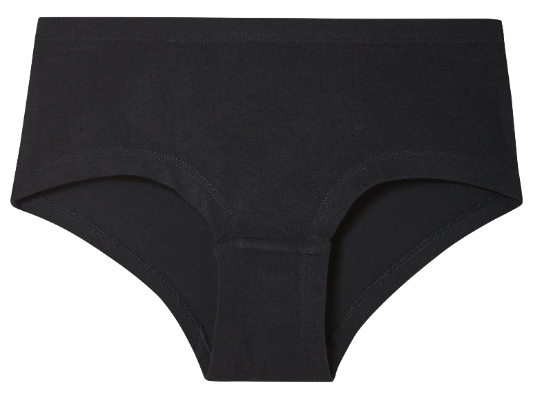 Culottes noires en coton.