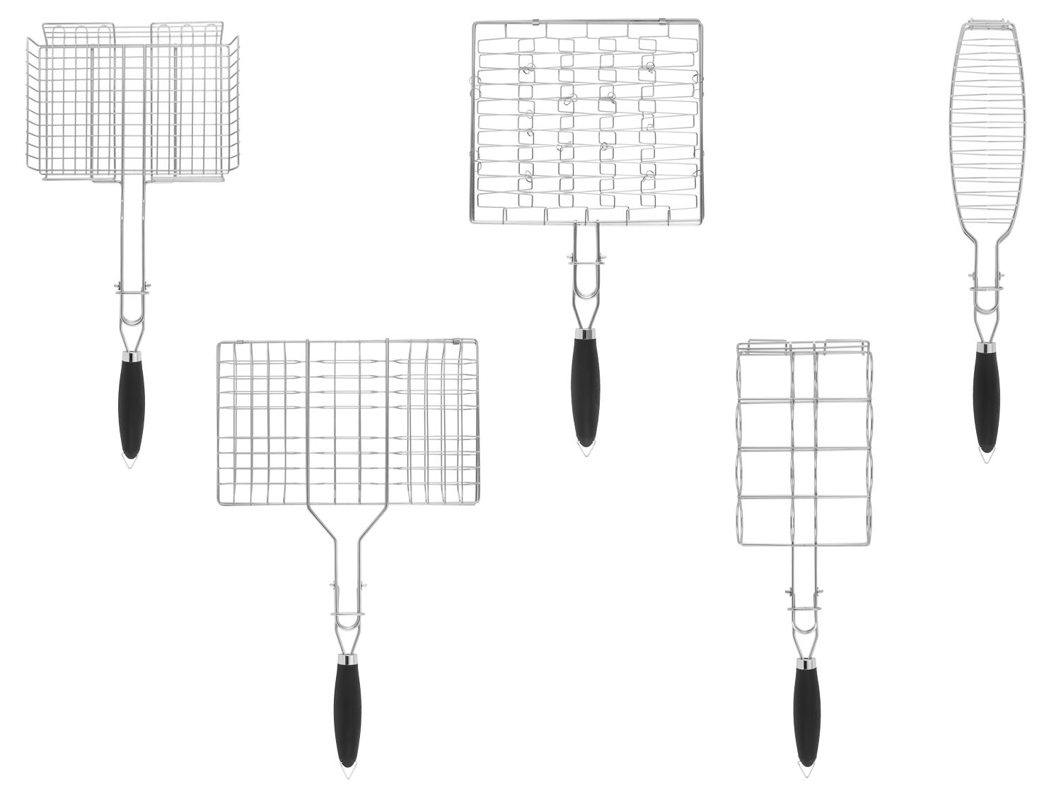 GRILLMEISTER Grille pour barbecue en acier inoxydable