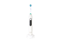 Une brosse à dents électrique Cien Beauty blanche sur sa base de chargement.