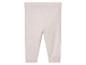 Leggings bébé couleur beige clair.