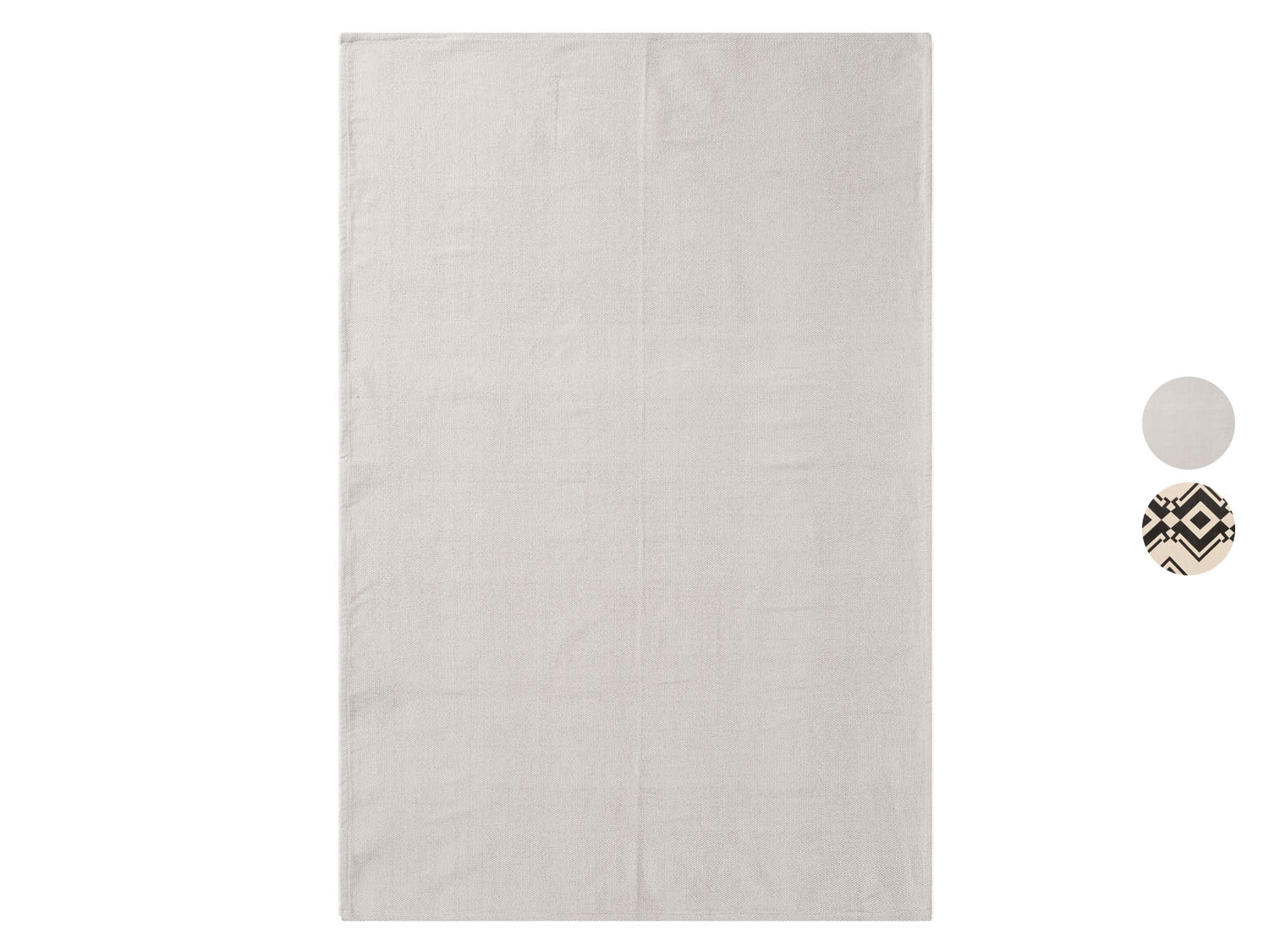 LIVARNO home Tapis en coton, 140 x 200 cm