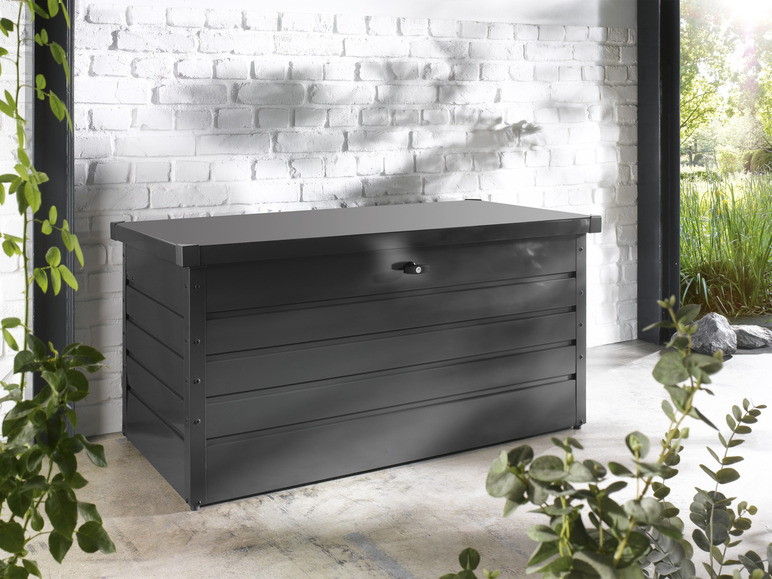 LIVARNO home Coffre de jardin, 330 L, en acier 4