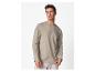 T-shirt beige à manches longues pour homme.