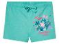 Shorts turquoise Peppa Pig, thème aventure.
