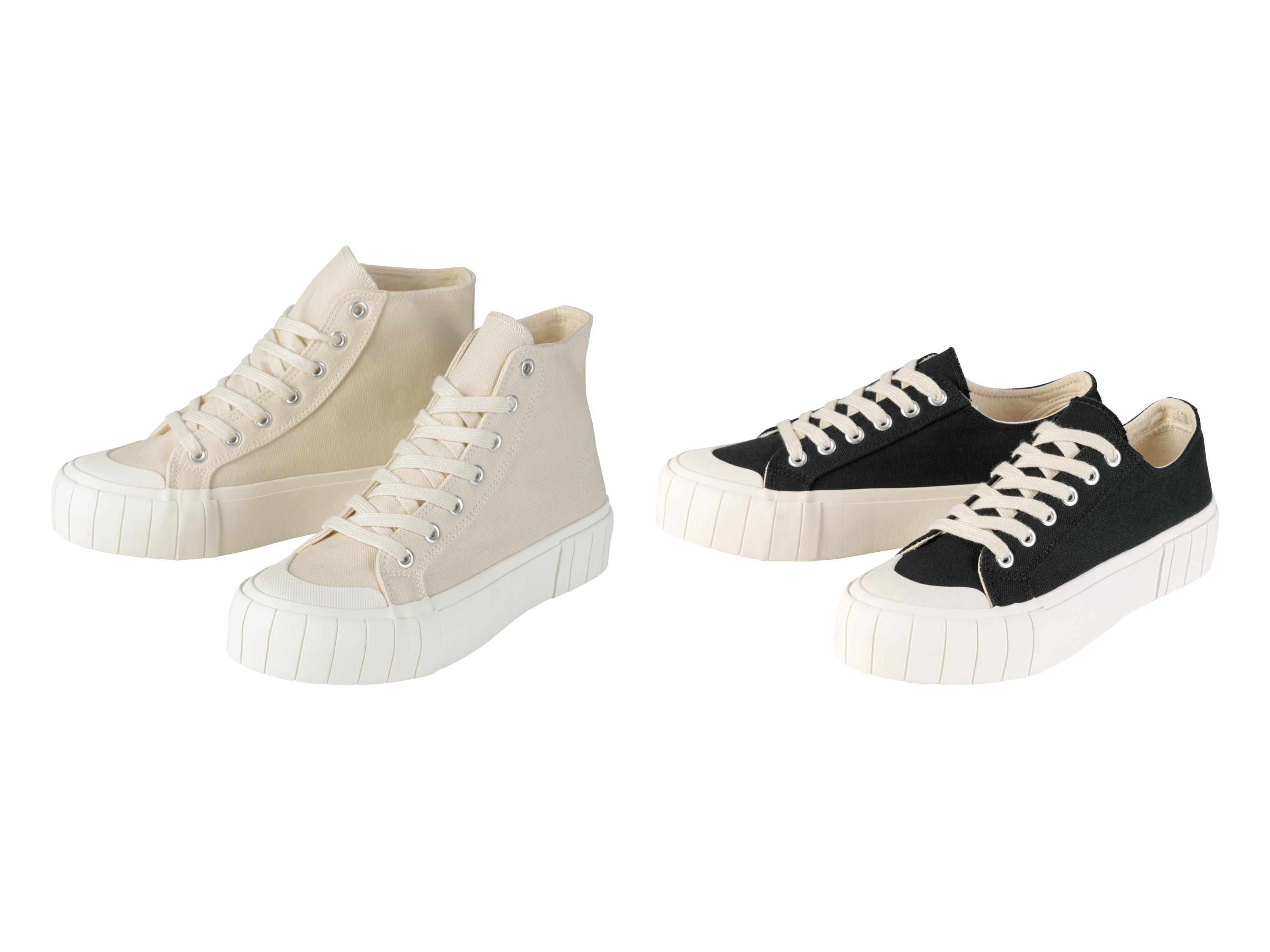 esmara® Chaussures basses en toile robuste