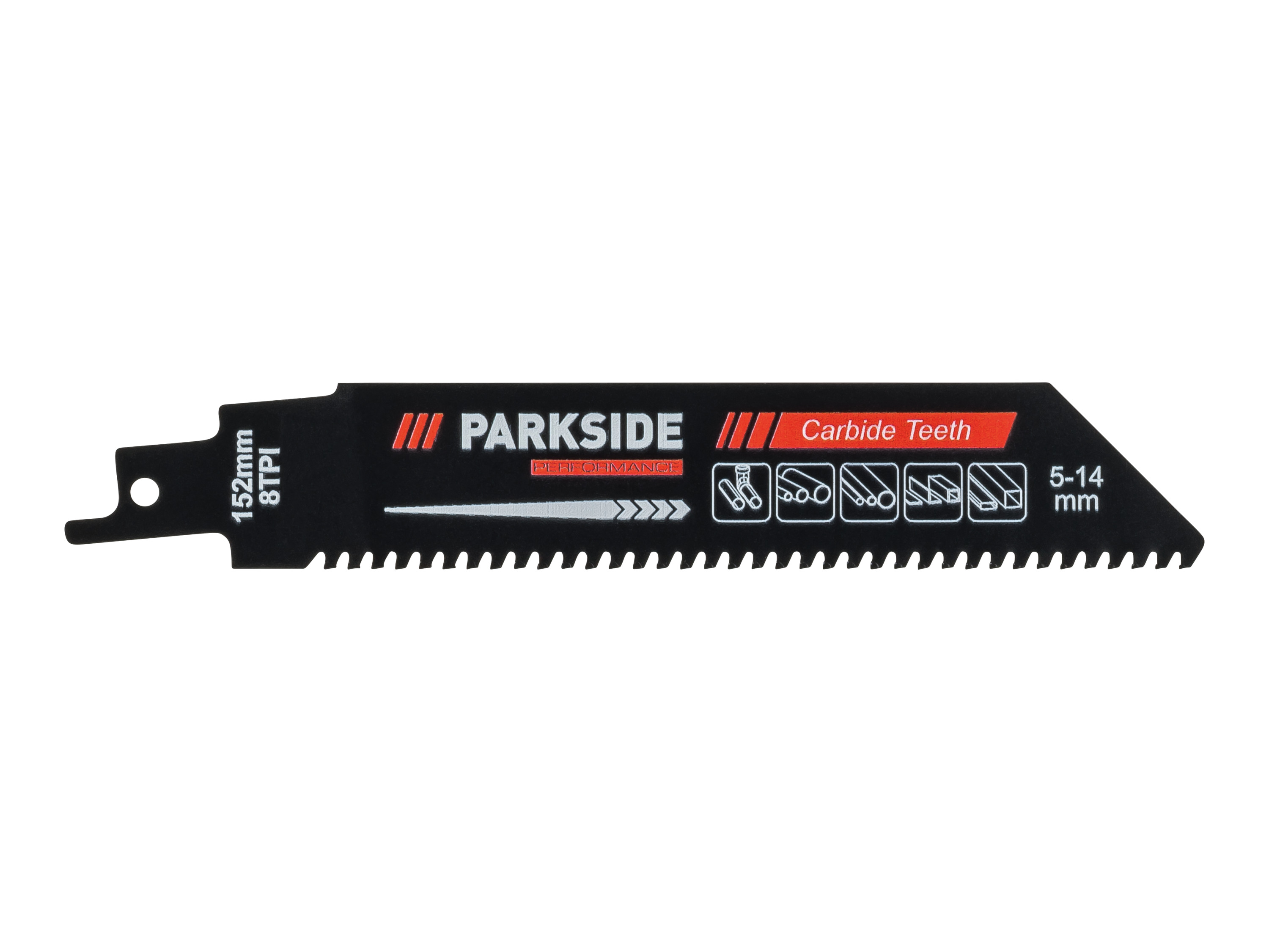 PARKSIDE PERFORMANCE® Lame de scie sabre (150 mm pour le métal)