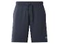 Short de survêtement bleu marine avec cordon de serrage et logo brodé.