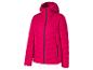 Veste matelassée rose à capuche