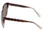 Lunettes de soleil marron avec verres et branches dégradés
