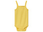 Un body jaune pour bébé.