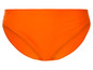 Un bas de bikini orange.