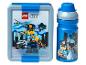 Boîte à lunch et gourde LEGO City : thème police.