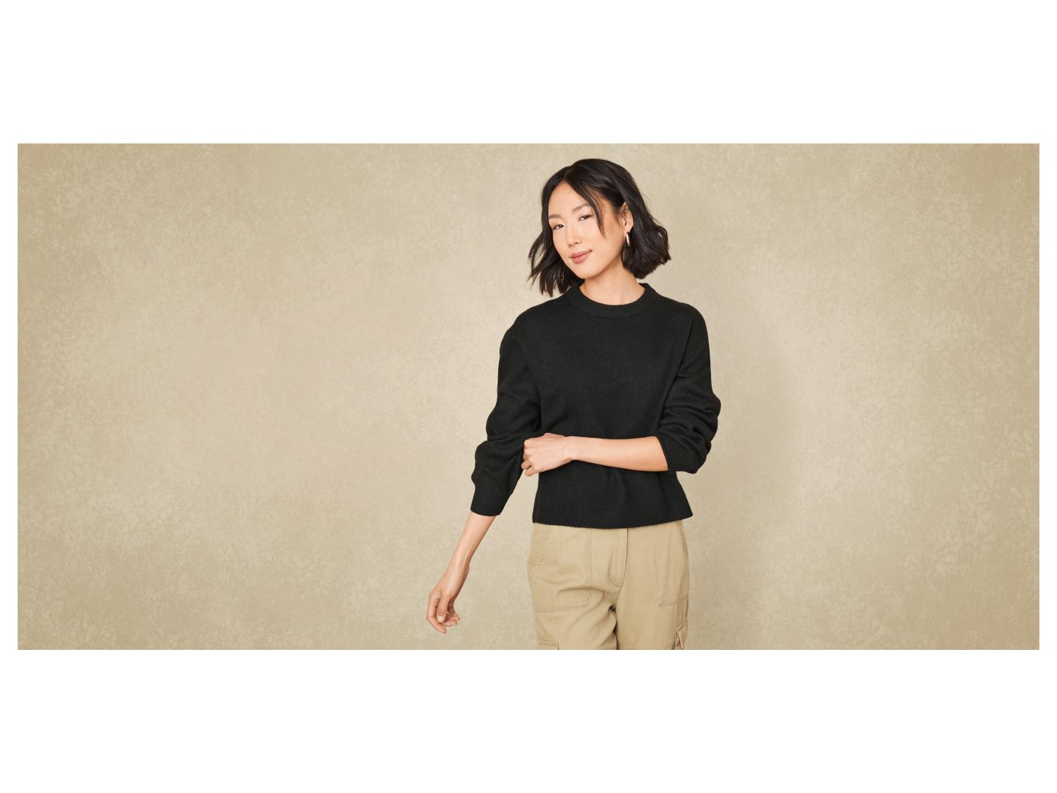 Pull Femme LIVINGSTON Col Roulé - 50% Laine - Taille L Couleur Rouille - Très Bon état