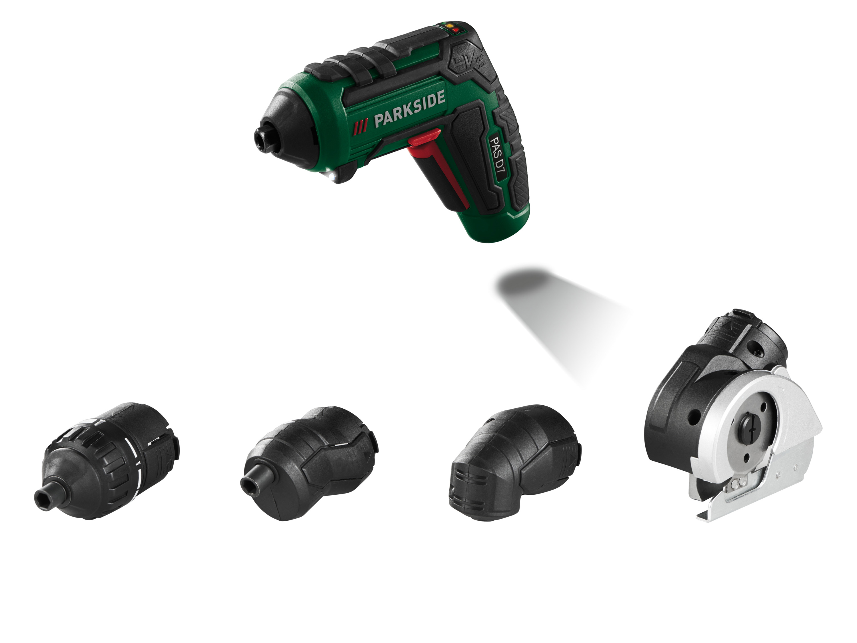 PARKSIDE® Visseuse sans fil avec embouts interchangeables PAS D7