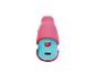 Appareil rose et bleu turquoise avec bouton et port USB-C.