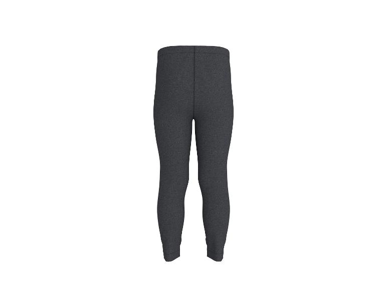 Legging enfant gris foncé sur fond blanc