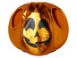 Un costume de citrouille doré pour Halloween.