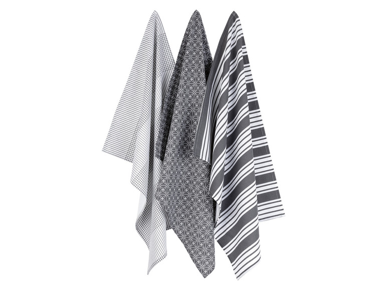 Aller en mode plein écran : LIVARNO home Lot de 3 torchons, 50 x 70 cm - Image 14