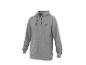 Sweat à capuche zippé gris