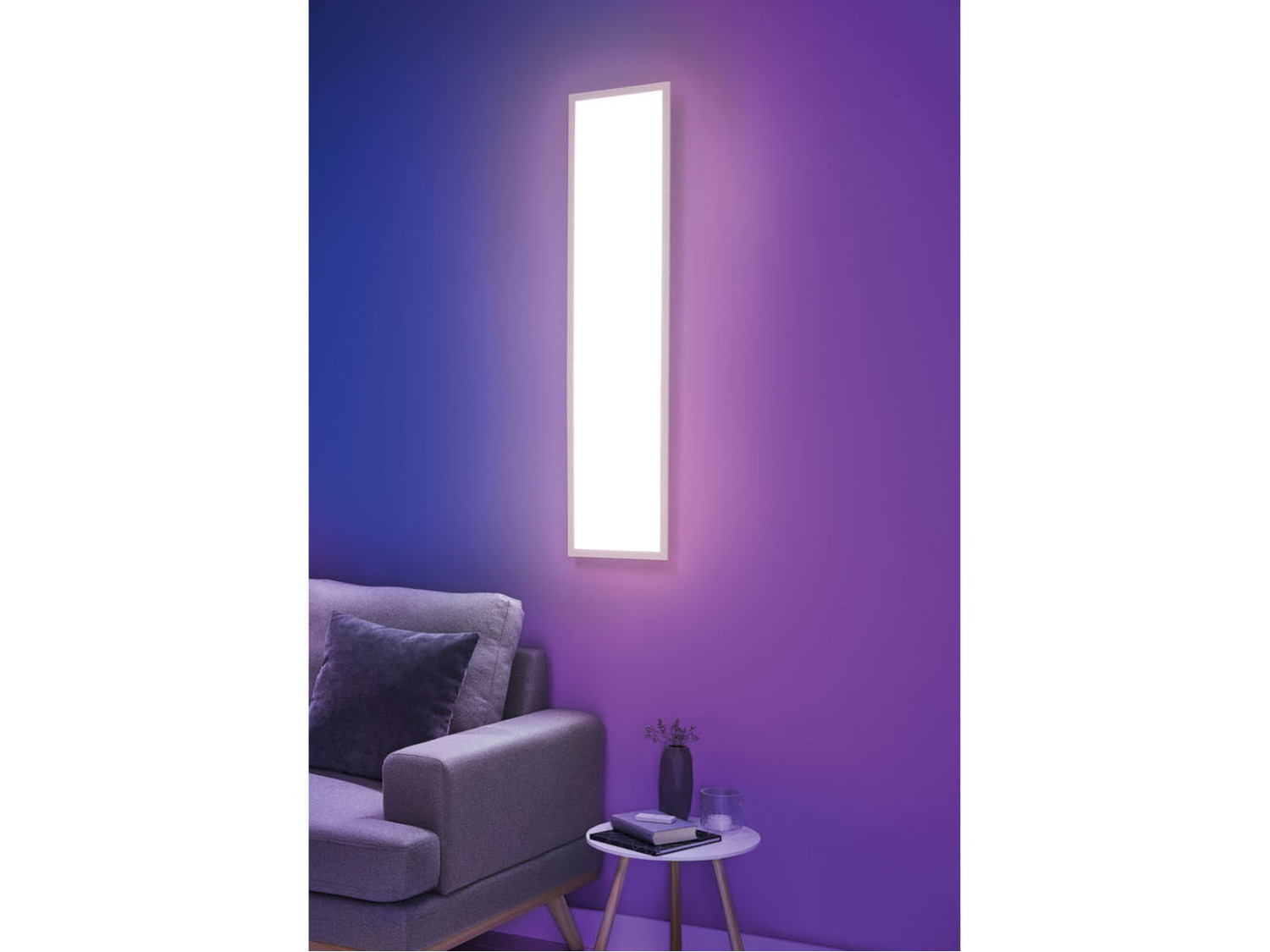 LIVARNO home Panneau LED Smart Home, avec changement d…