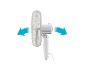 Ventilateur sur pied : oscillation, design moderne.