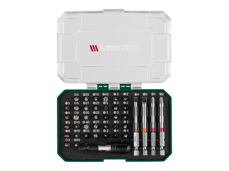 Coffret de tournevis : embouts et outils Workside.