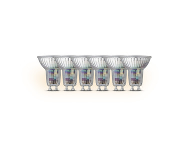 Livarno Home قطعه 6 لامپ LED GU10 / E14 / E27