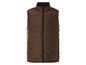 Un gilet matelassé marron