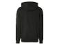 Un sweat-shirt à capuche noir.
