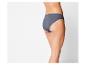 Culotte grise avec dentelle.
