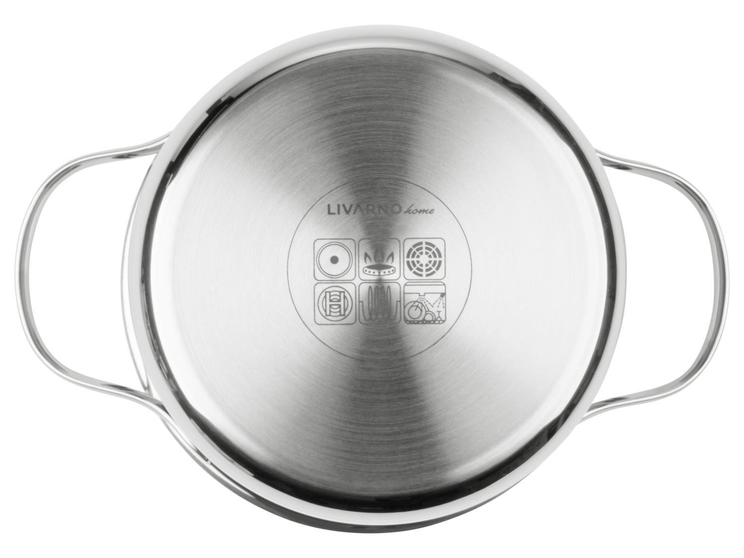Faitout HaWare En Acier Inoxydable - 20 Cm, Robuste Et Polyvalent Pour Cuisiner Facilement