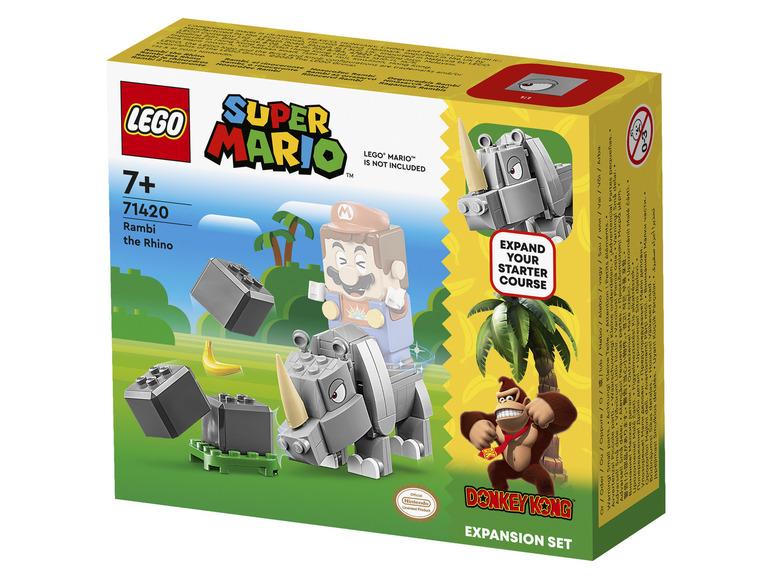 Aller en mode plein écran : LEGO Ensemble d'extension Super Mario™ Rambi le rhinocéros - Image 8