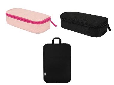 CRELANDO® Trousse à compartiments ou Porte-cahiers