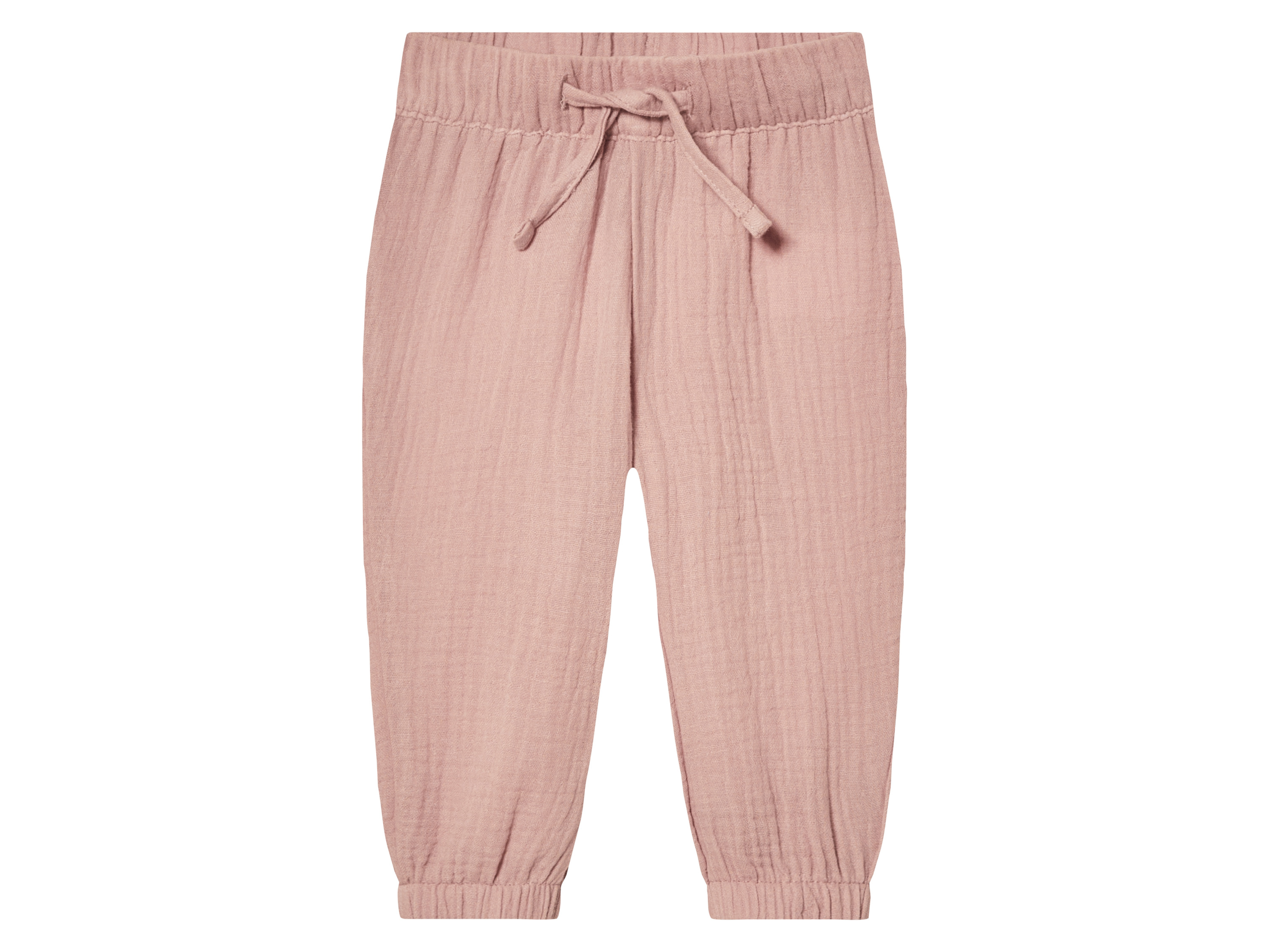lupilu® Pantalon en mousseline bébé (rose, 50/56)