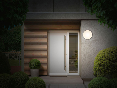LIVARNO home Plafonnier LED avec capteur de mouvement, Ø 27,5 cm