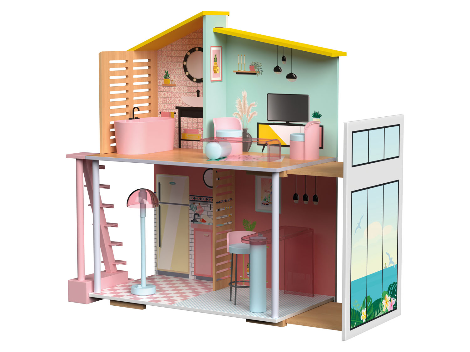 Playtive Maison de poupées Fashion Doll