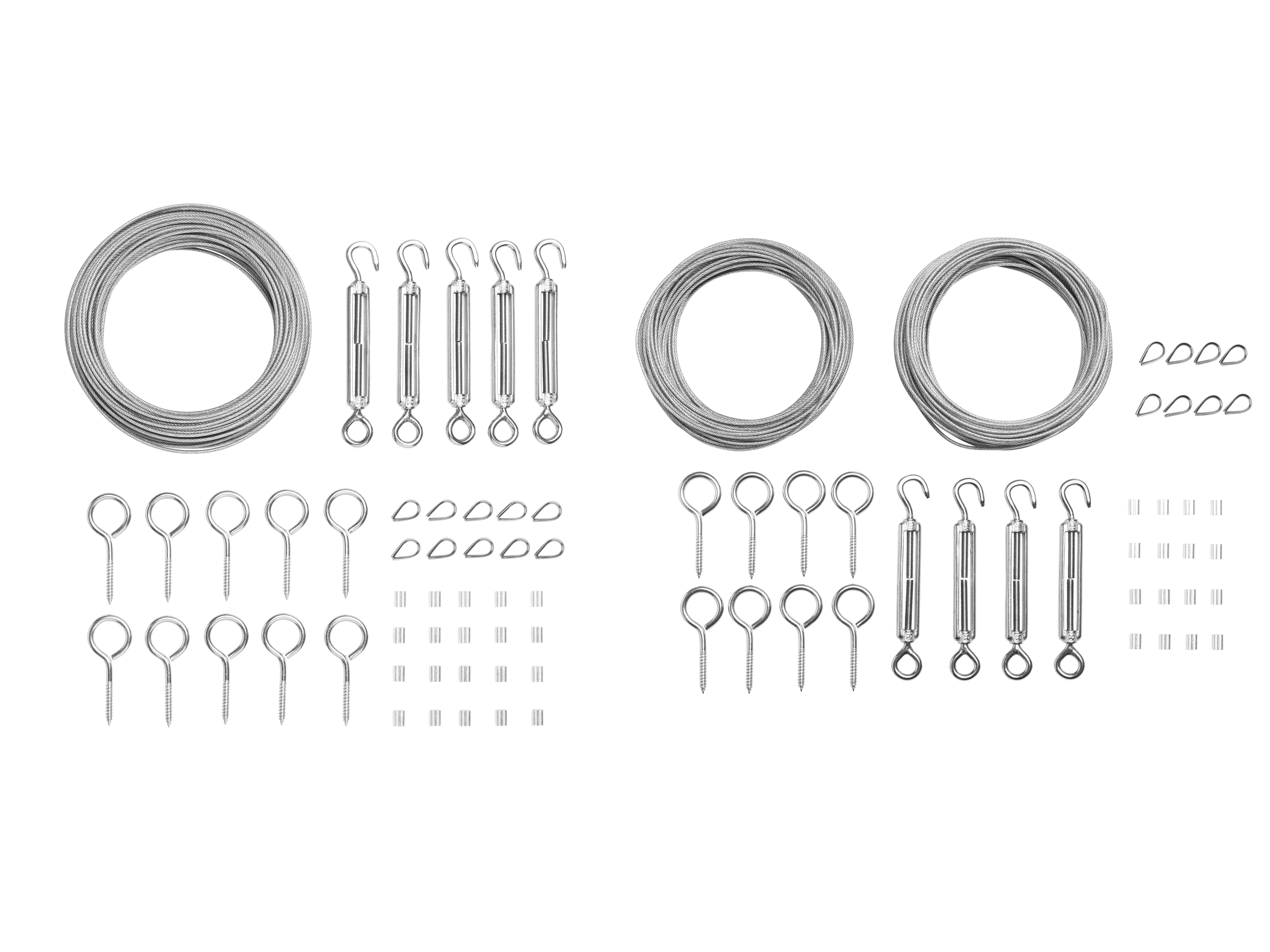 PARKSIDE® Set de câble métallique pour treillis