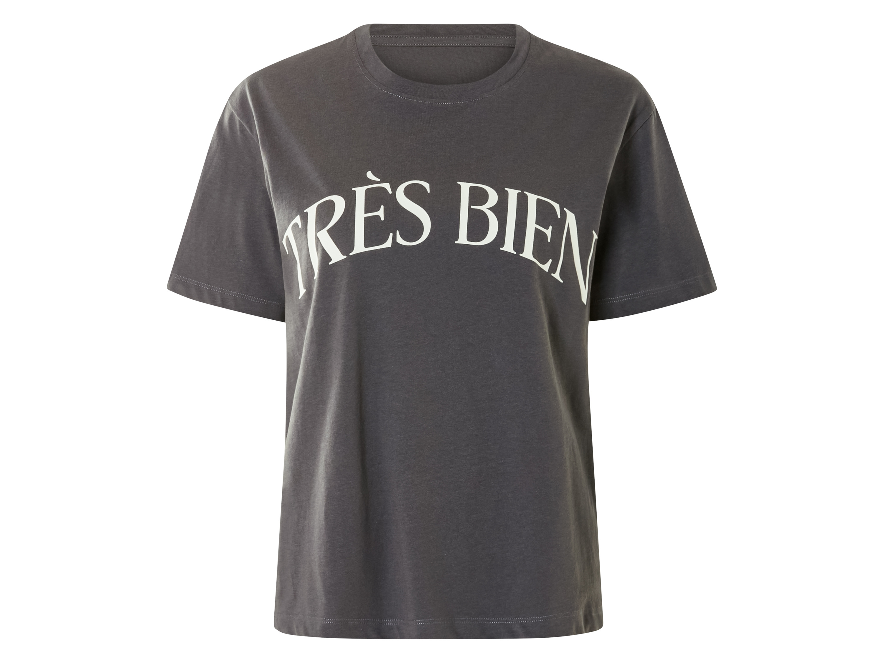 esmara® T-shirt femme (gris, L (42/44))