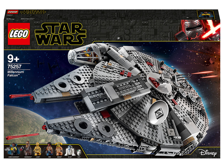 Set Lego Star Wars avec le Faucon Millenium