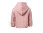 Veste rose à capuche pour enfant, vue de dos