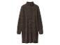 Robe pull col roulé marron foncé