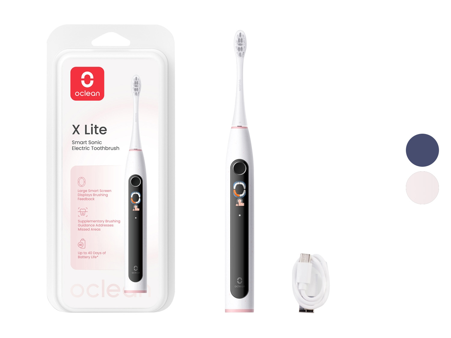 OCLEAN Brosse à dents électrique X Lite